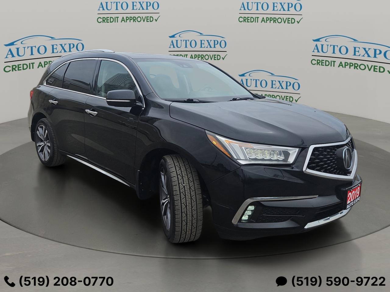 2019 Acura MDX Elite,7 Passengers,Certified,AWD,Fully Loaded,Fogs Photo