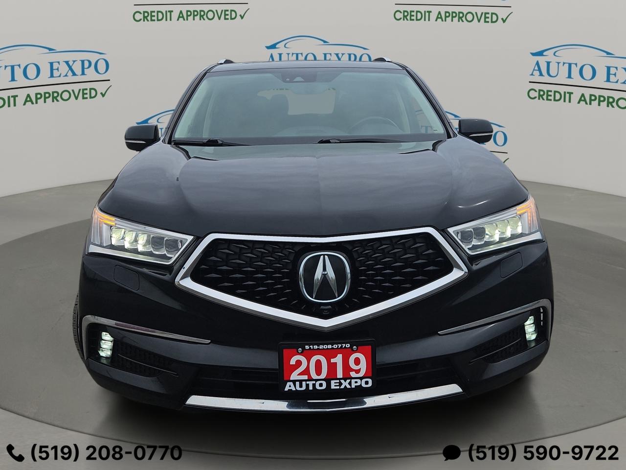 2019 Acura MDX Elite,7 Passengers,Certified,AWD,Fully Loaded,Fogs Photo