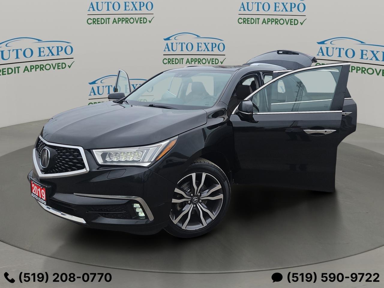 2019 Acura MDX Elite,7 Passengers,Certified,AWD,Fully Loaded,Fogs Photo