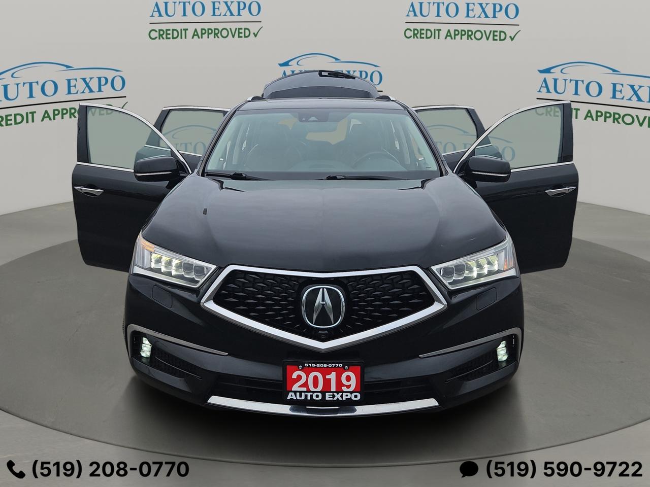 2019 Acura MDX Elite,7 Passengers,Certified,AWD,Fully Loaded,Fogs Photo