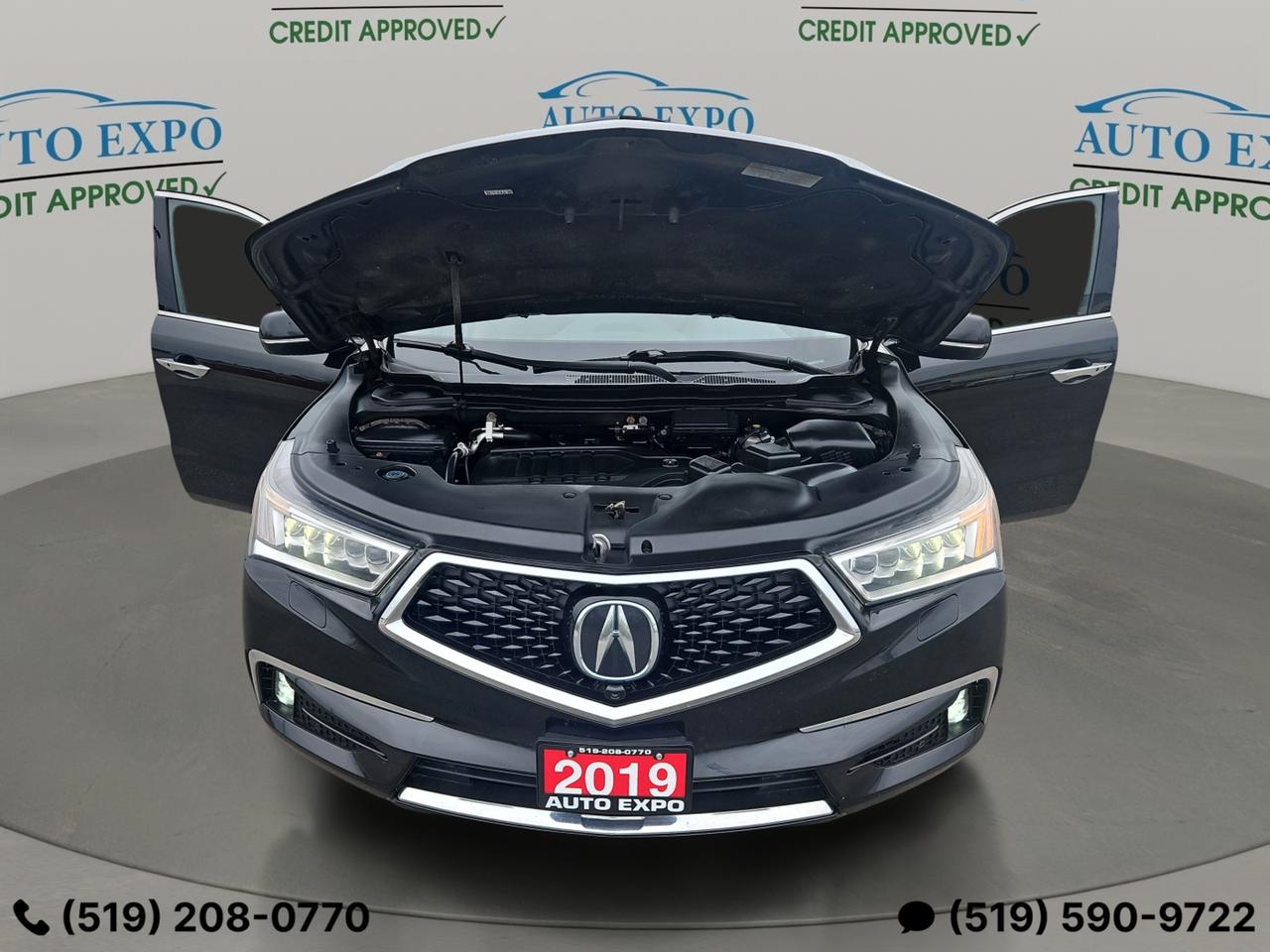 2019 Acura MDX Elite,7 Passengers,Certified,AWD,Fully Loaded,Fogs Photo