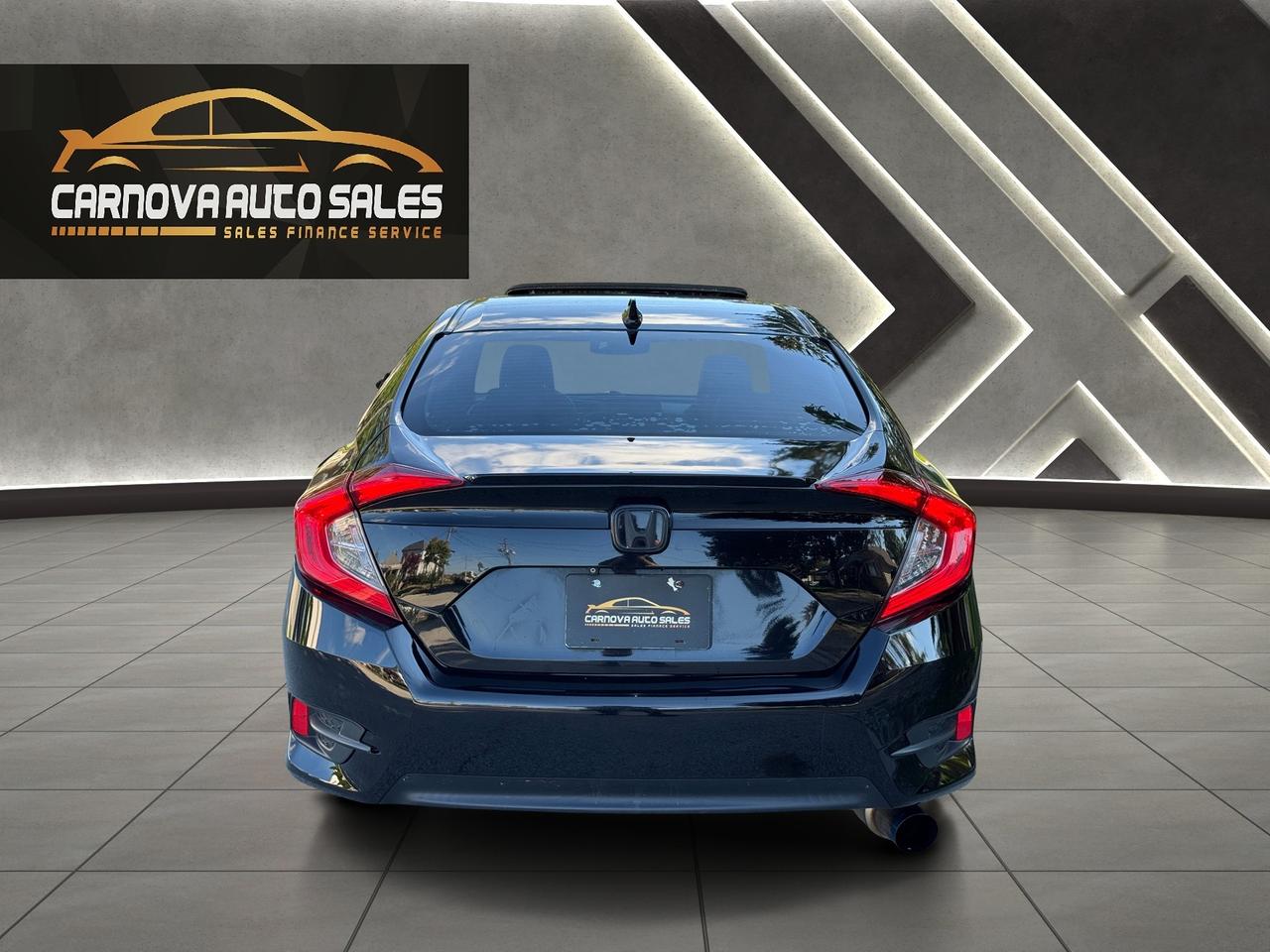 2016 Honda Civic Touring+Leather+Roof+GPS+Adaptive Crise+LKA Photo