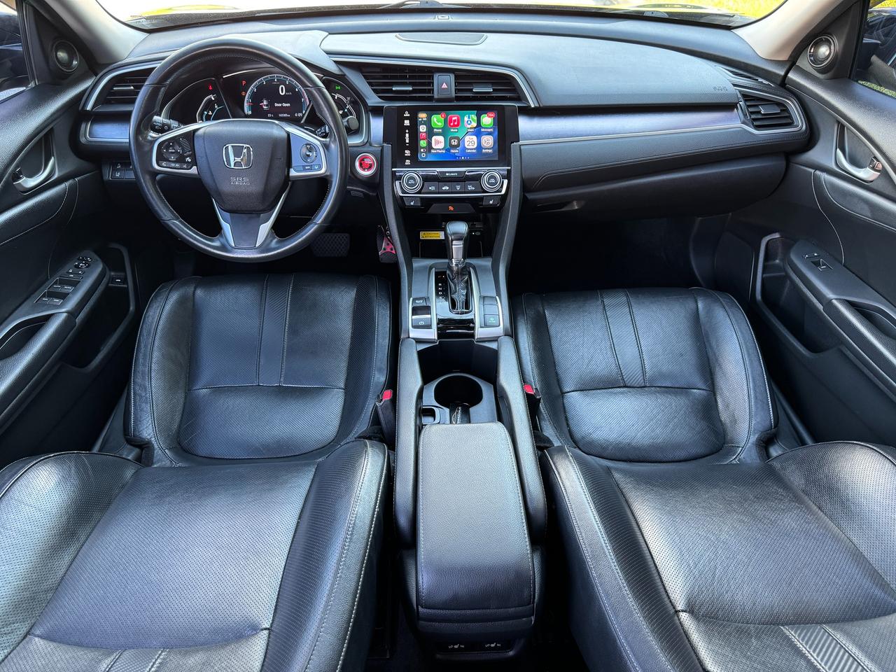2016 Honda Civic Touring+Leather+Roof+GPS+Adaptive Crise+LKA Photo5