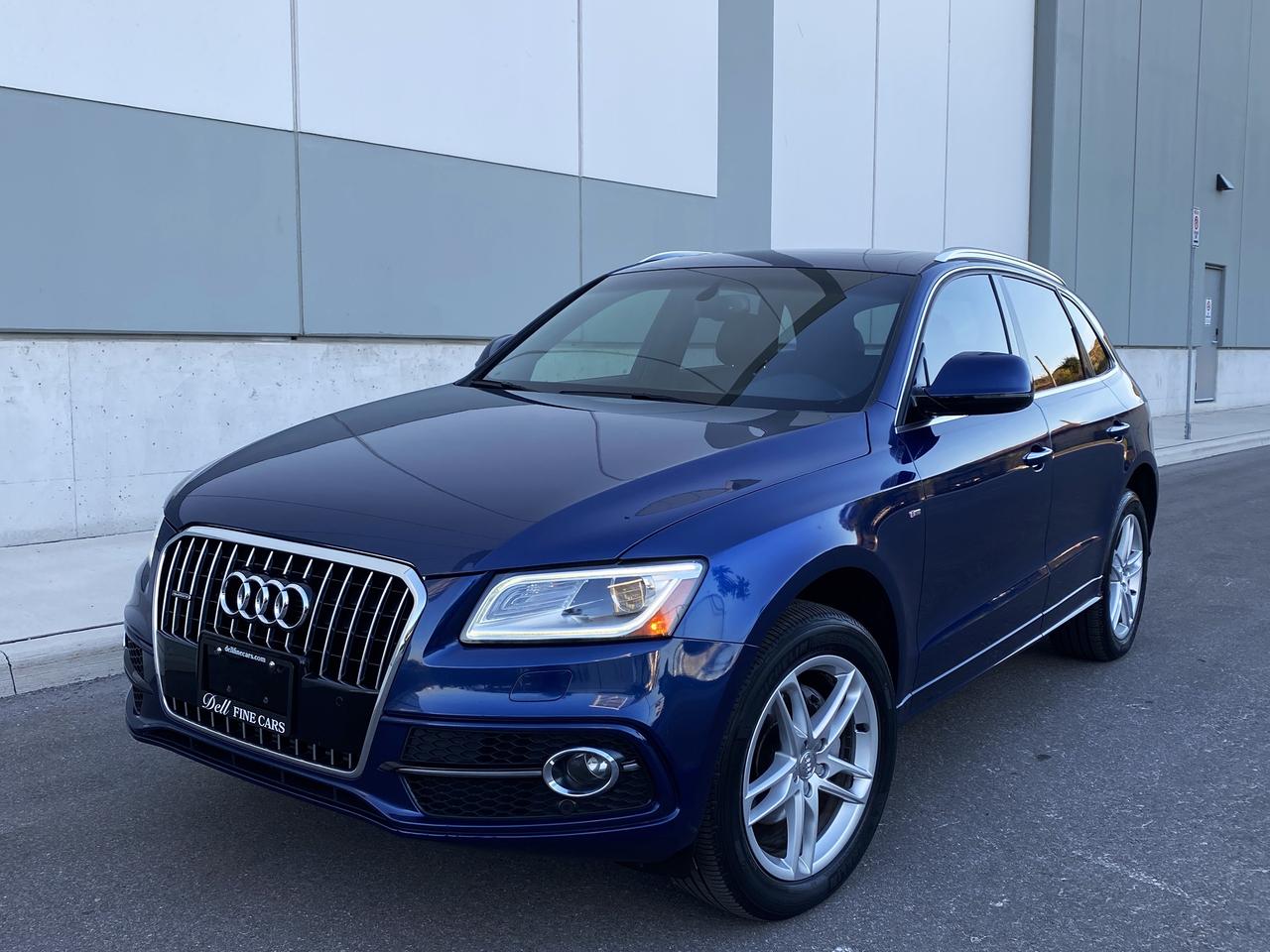 2017 Audi Q5 2.0T-QUATTRO-S-LINE SPORT PKG-NAV-CAMERA-PANO ROOF - Photo #1