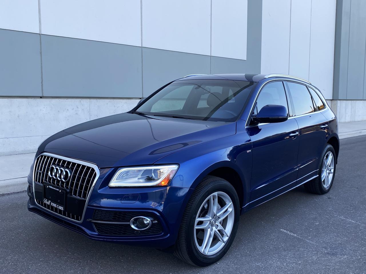 2017 Audi Q5 2.0T-QUATTRO-S-LINE SPORT PKG-NAV-CAMERA-PANO ROOF Photo2