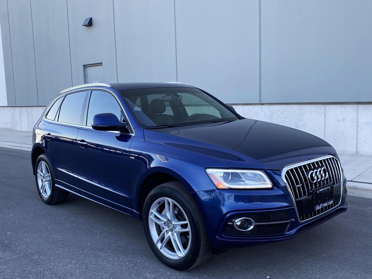 2017 Audi Q5 2.0T-QUATTRO-S-LINE SPORT PKG-NAV-CAMERA-PANO ROOF Photo