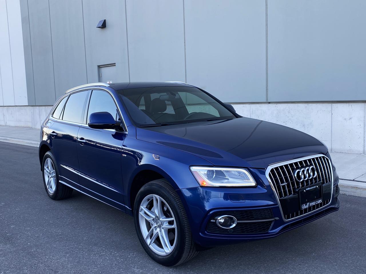 2017 Audi Q5 2.0T-QUATTRO-S-LINE SPORT PKG-NAV-CAMERA-PANO ROOF Photo