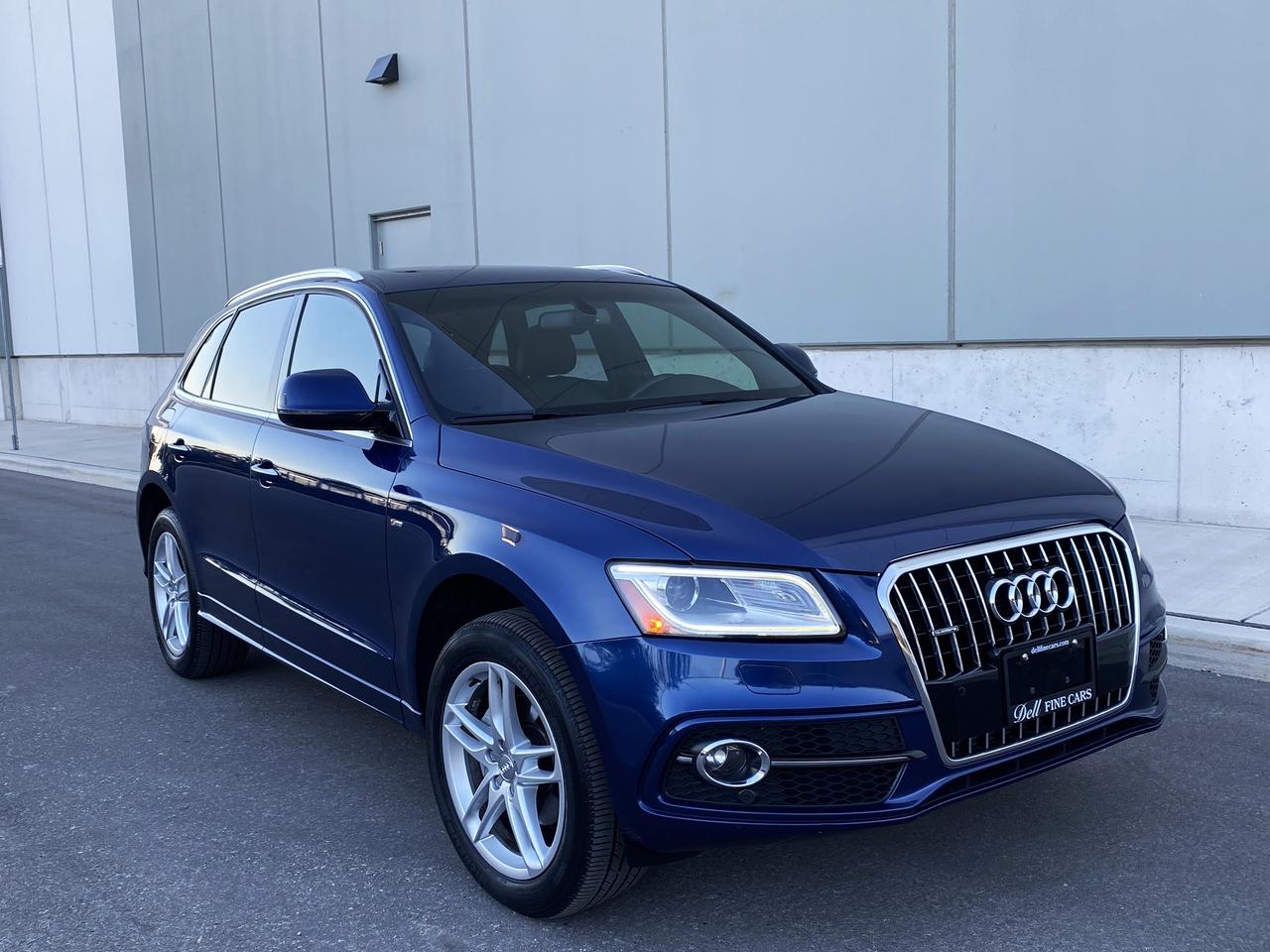 2017 Audi Q5 2.0T-QUATTRO-S-LINE SPORT PKG-NAV-CAMERA-PANO ROOF Photo