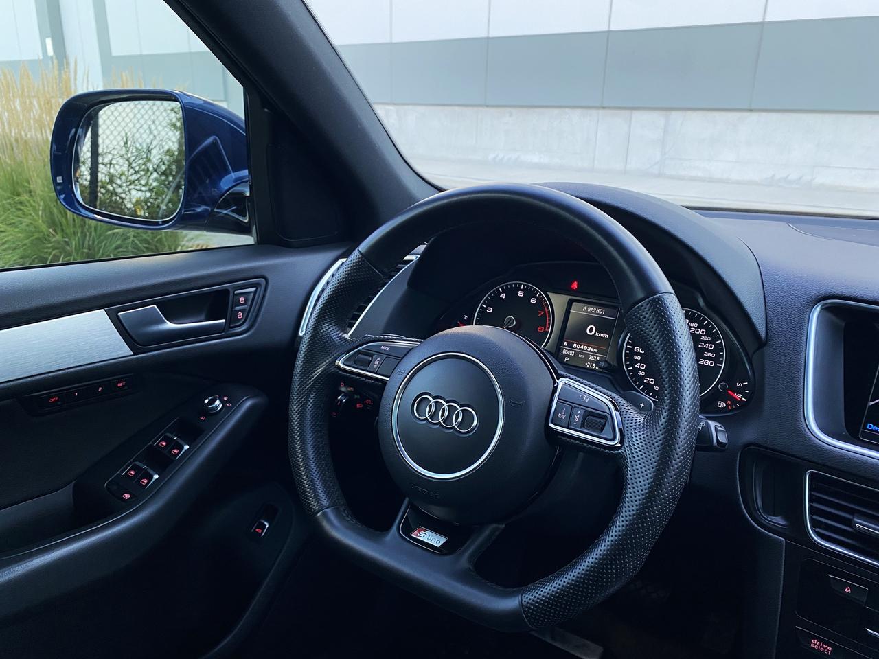 2017 Audi Q5 2.0T-QUATTRO-S-LINE SPORT PKG-NAV-CAMERA-PANO ROOF Photo
