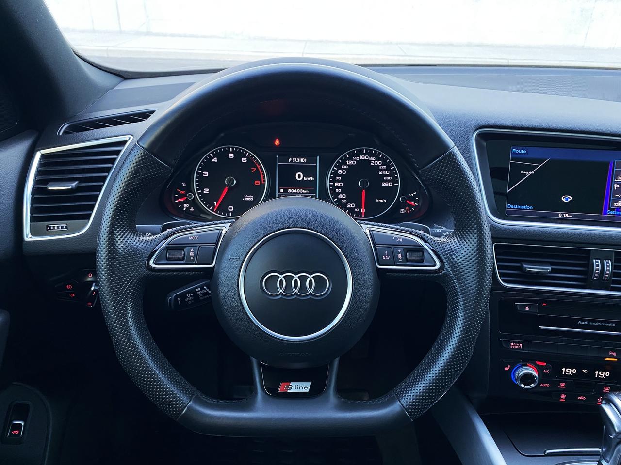 2017 Audi Q5 2.0T-QUATTRO-S-LINE SPORT PKG-NAV-CAMERA-PANO ROOF Photo