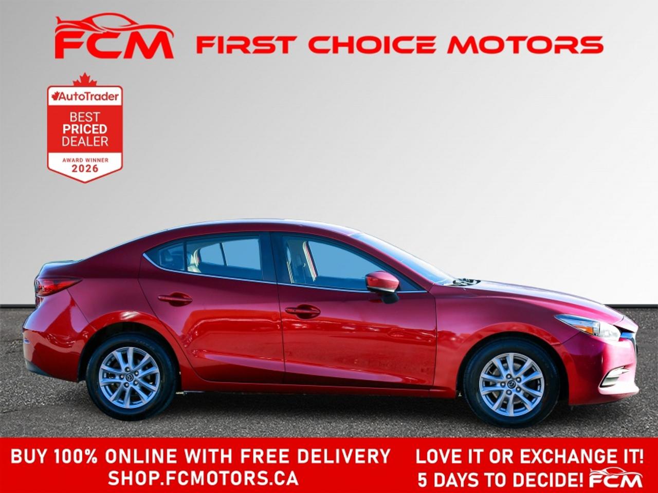 2018 Mazda MAZDA3 GS SKYACTIV | FULLY CERTIFIED WITH WARRANTY Photo