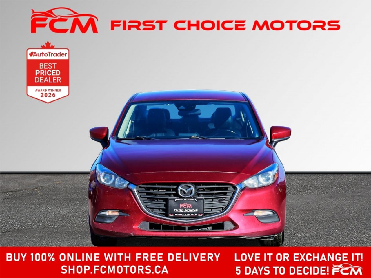 2018 Mazda MAZDA3 GS SKYACTIV | FULLY CERTIFIED WITH WARRANTY Photo