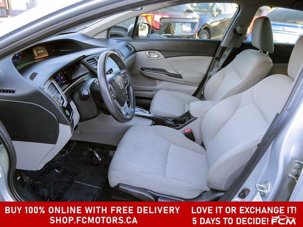2014 Honda Civic LX | FULLY CERTIFIED WITH WARRANTY Photo