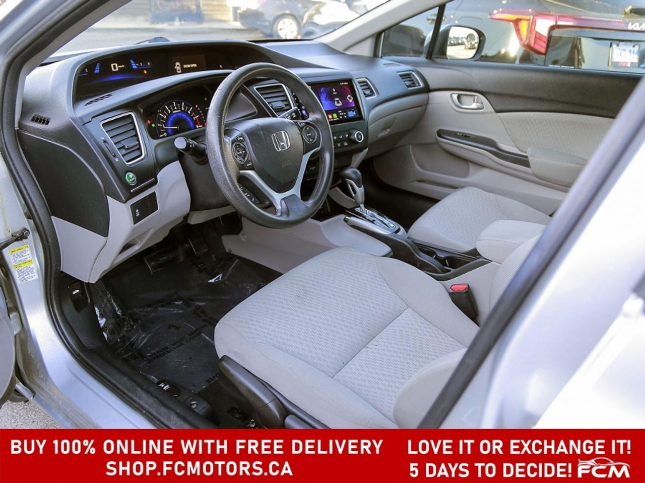 2014 Honda Civic LX | FULLY CERTIFIED WITH WARRANTY Photo
