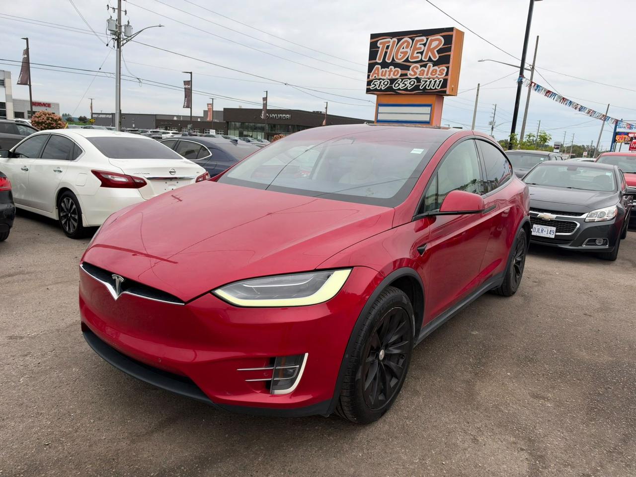 2019 Tesla Model X 100D, AWD, FULL ELECTRIC, LONG RANGE, CERTIFIED Photo