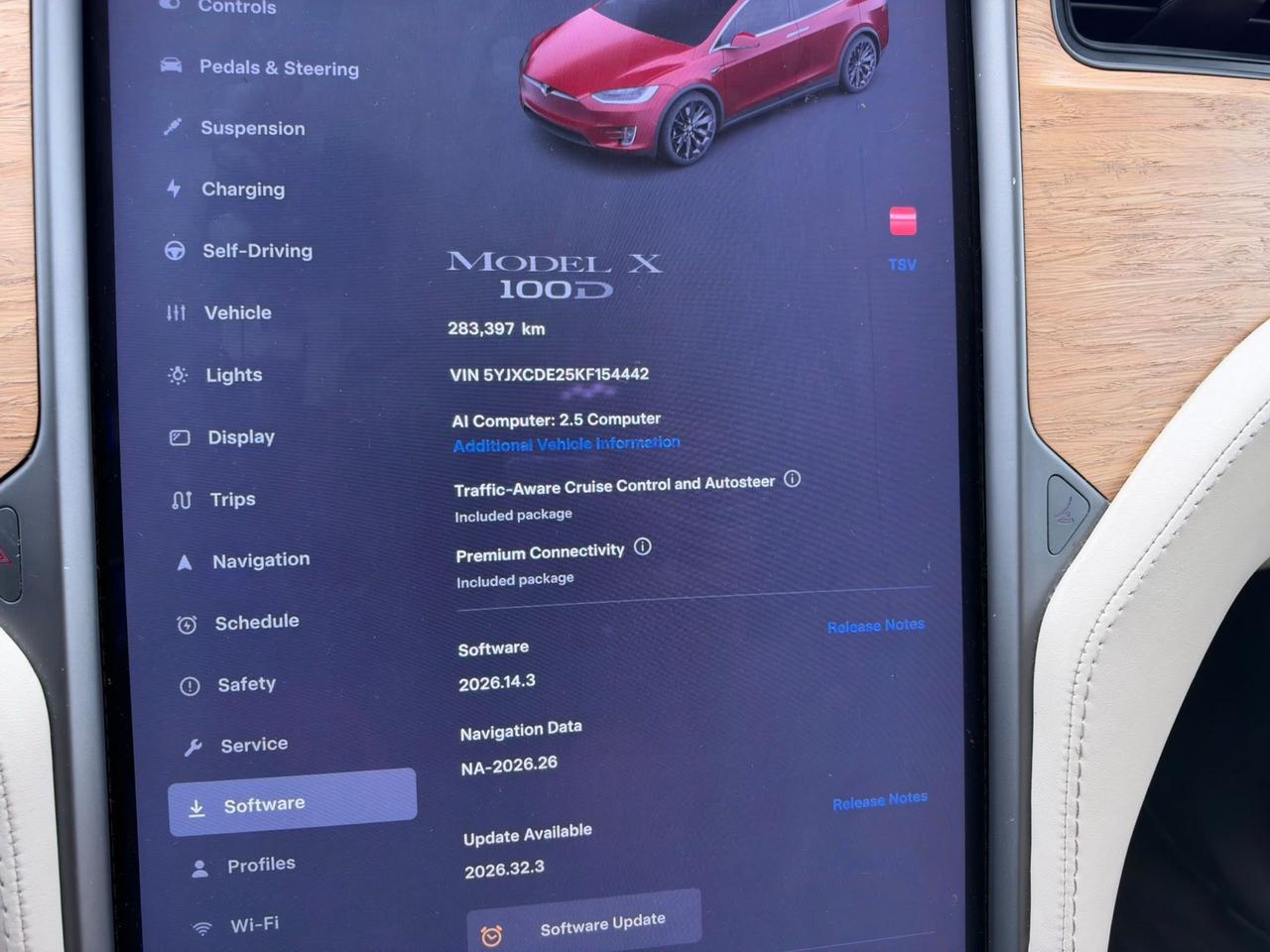 2019 Tesla Model X 100D, AWD, FULL ELECTRIC, LONG RANGE, CERTIFIED Photo