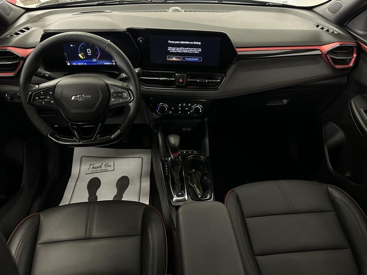 2025 Chevrolet TrailBlazer RS/AWD/LEATHER/1 OWNER LEASE RETURN! Photo