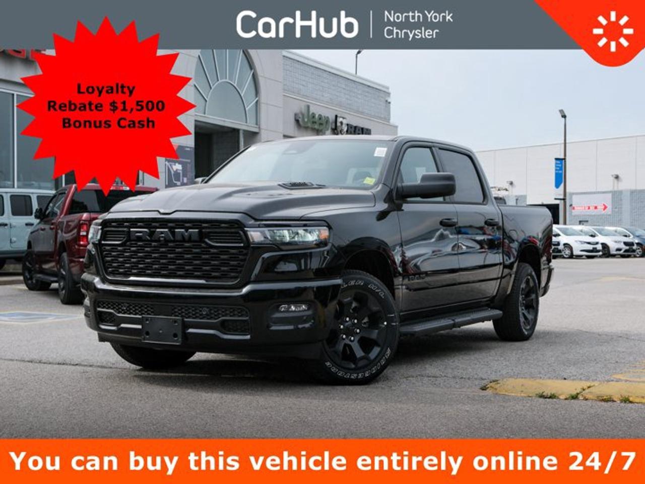 2026 RAM 1500 BLACK Express Crew Cab 5'7" Box 3.6L Pentastar V6 eTorque | 8-Speed Automatic | Black Express Edition Photo