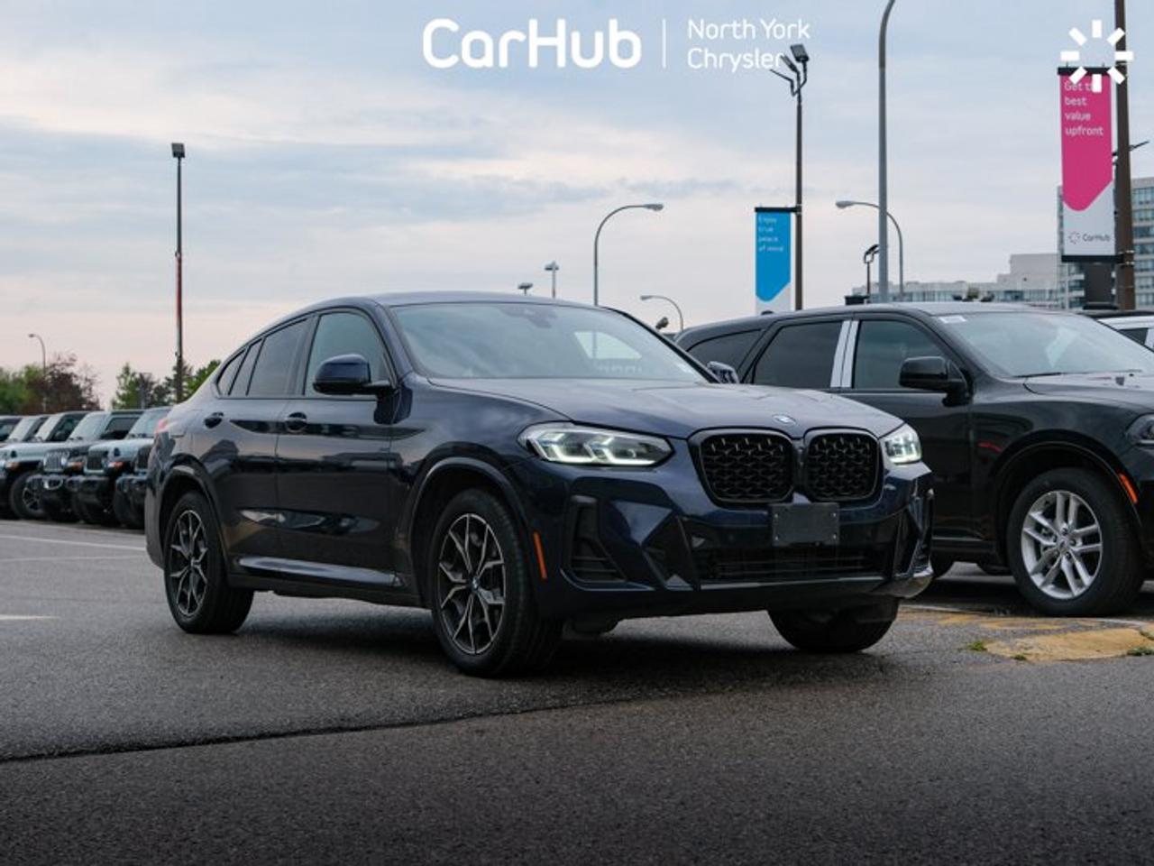 2023 BMW X4 xDrive30i 8-Speed Automatic Transmission Tacora Red Leather Interior 19" Wheels Heated Front Seats Photo