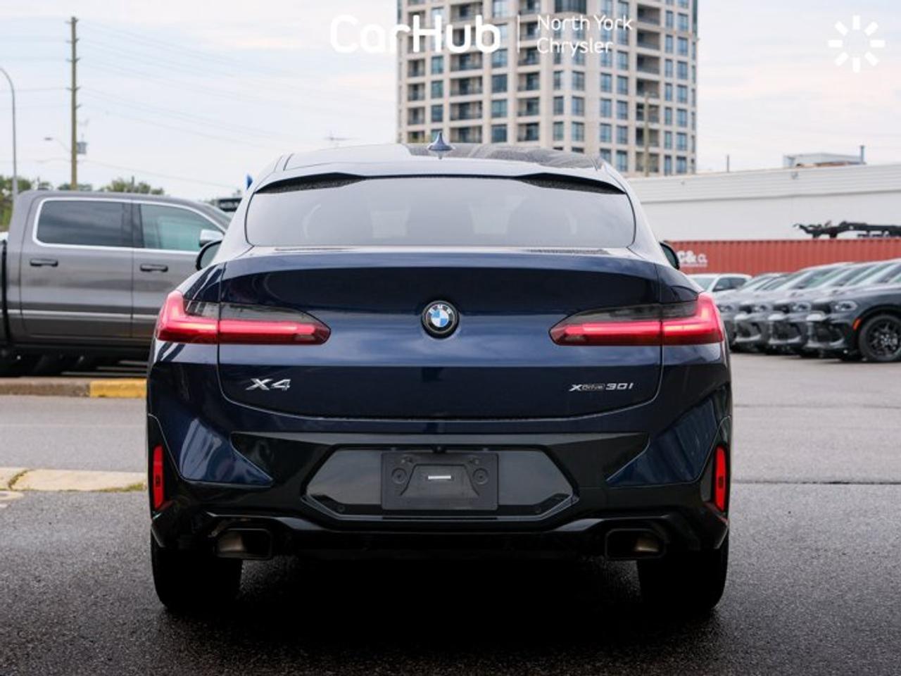 2023 BMW X4 xDrive30i 8-Speed Automatic Transmission Tacora Red Leather Interior 19" Wheels Heated Front Seats Photo
