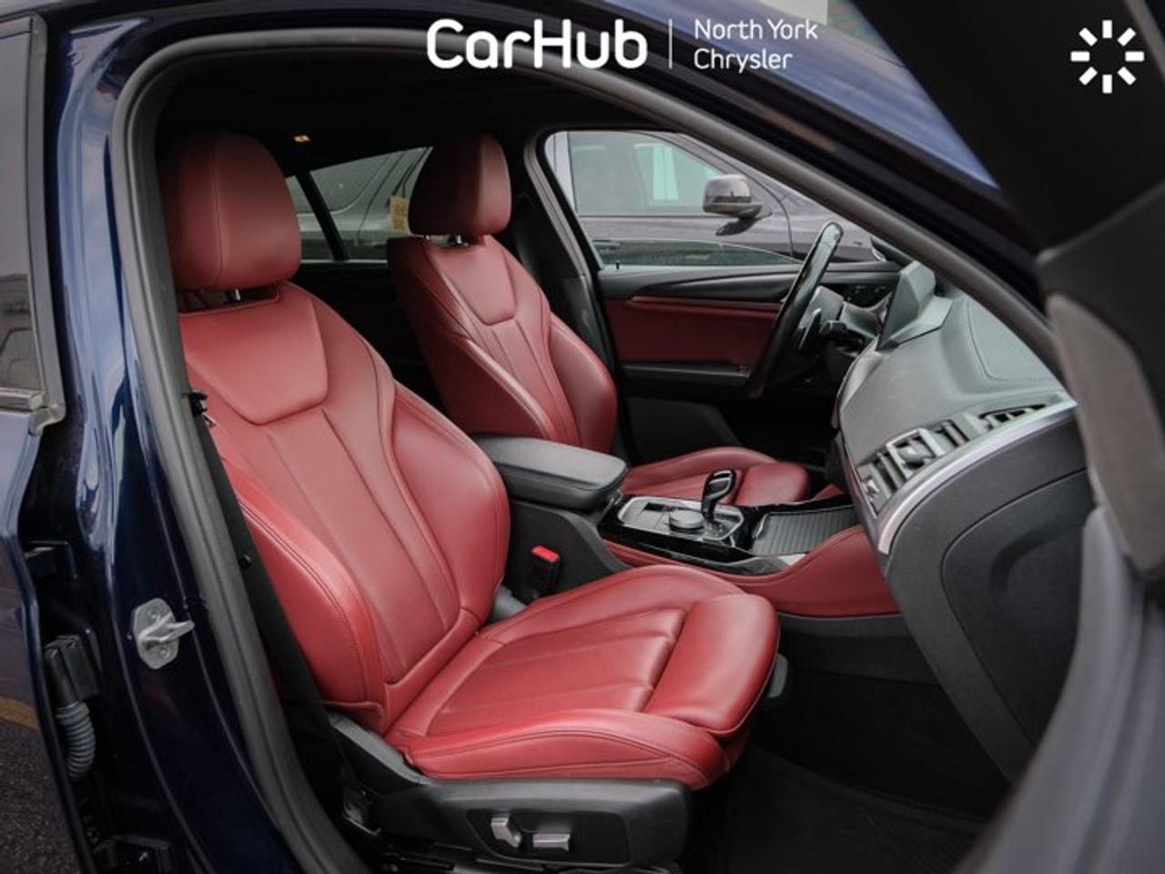 2023 BMW X4 xDrive30i 8-Speed Automatic Transmission Tacora Red Leather Interior 19" Wheels Heated Front Seats Photo