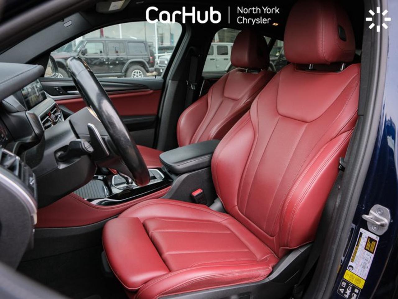 2023 BMW X4 xDrive30i 8-Speed Automatic Transmission Tacora Red Leather Interior 19" Wheels Heated Front Seats Photo