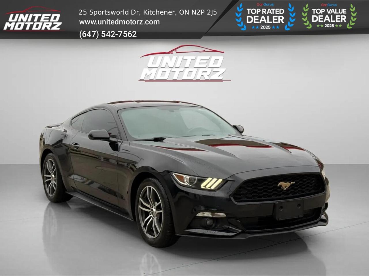 2017 Ford Mustang EcoBoost 2dr RWD 2.3L 4cyl~SAFETY CE Photo