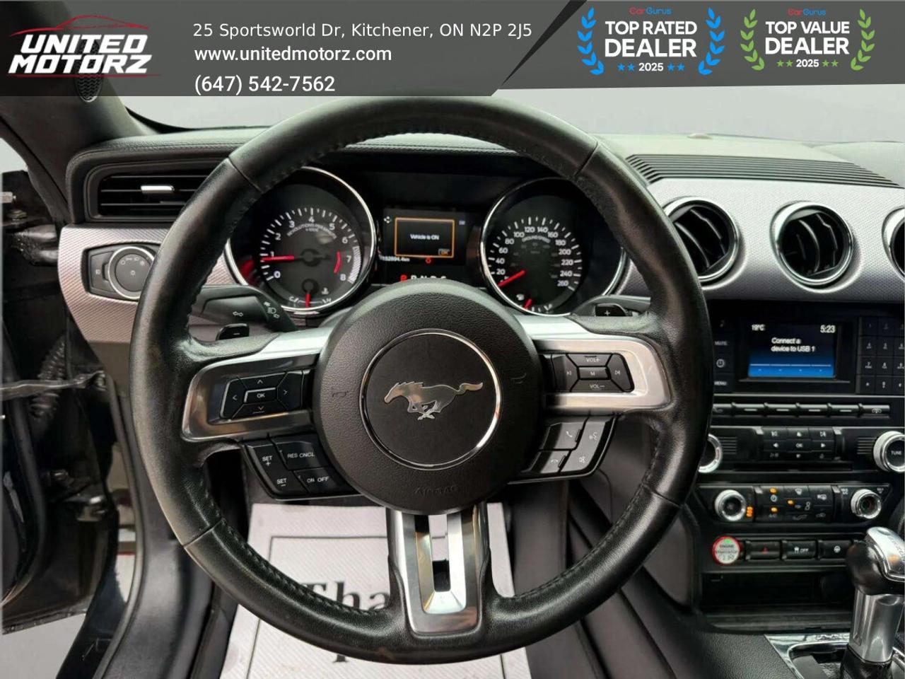 2017 Ford Mustang EcoBoost 2dr RWD 2.3L 4cyl~SAFETY CE Photo