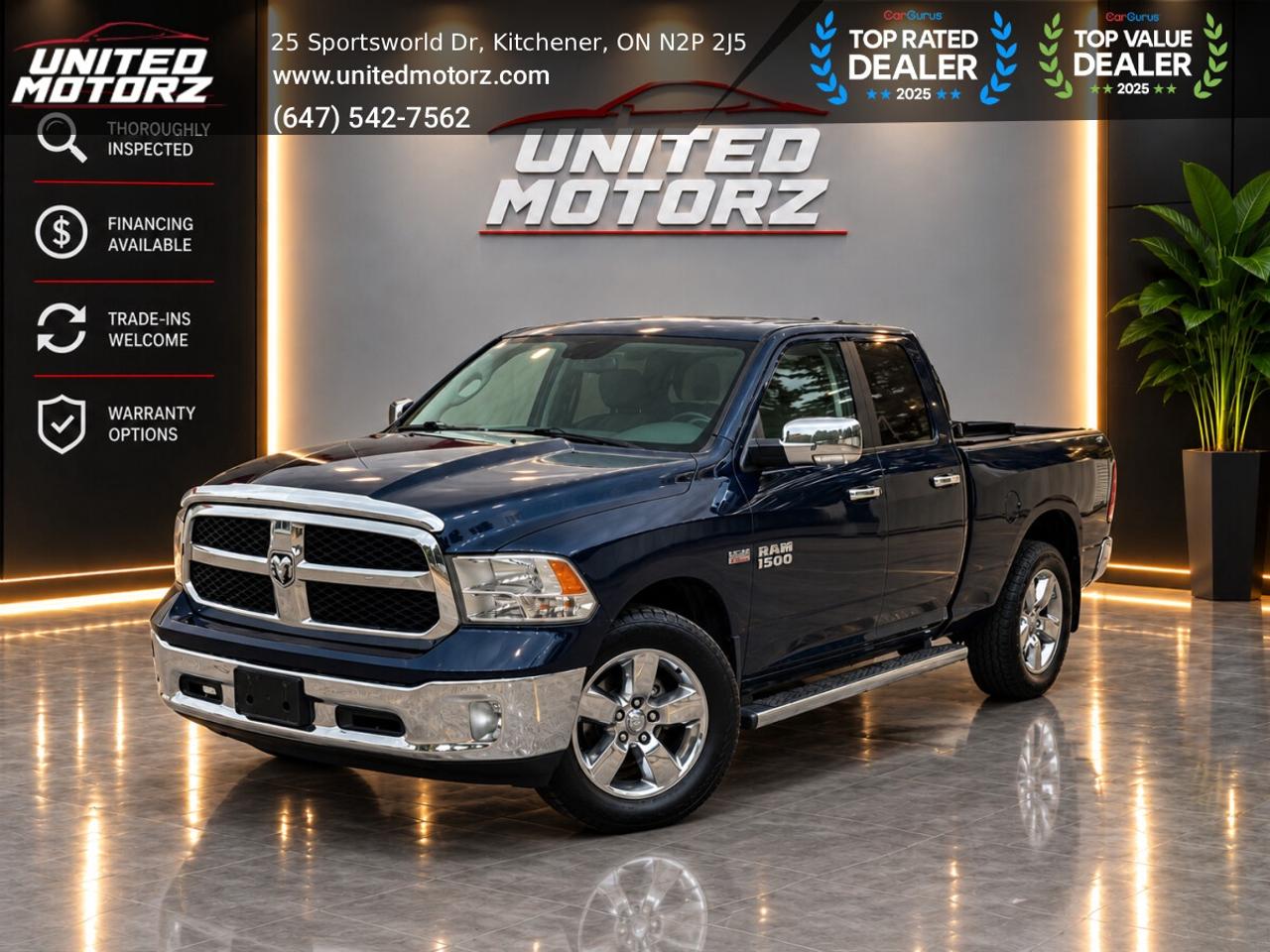 2014 RAM 1500 BIG Horn Hemi 5.7L QUAD CAB 140.5" 4WD V8~SAF Photo0