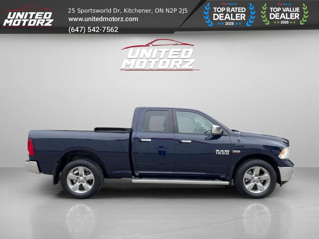2014 RAM 1500 BIG Horn Hemi 5.7L QUAD CAB 140.5" 4WD V8~SAF Photo