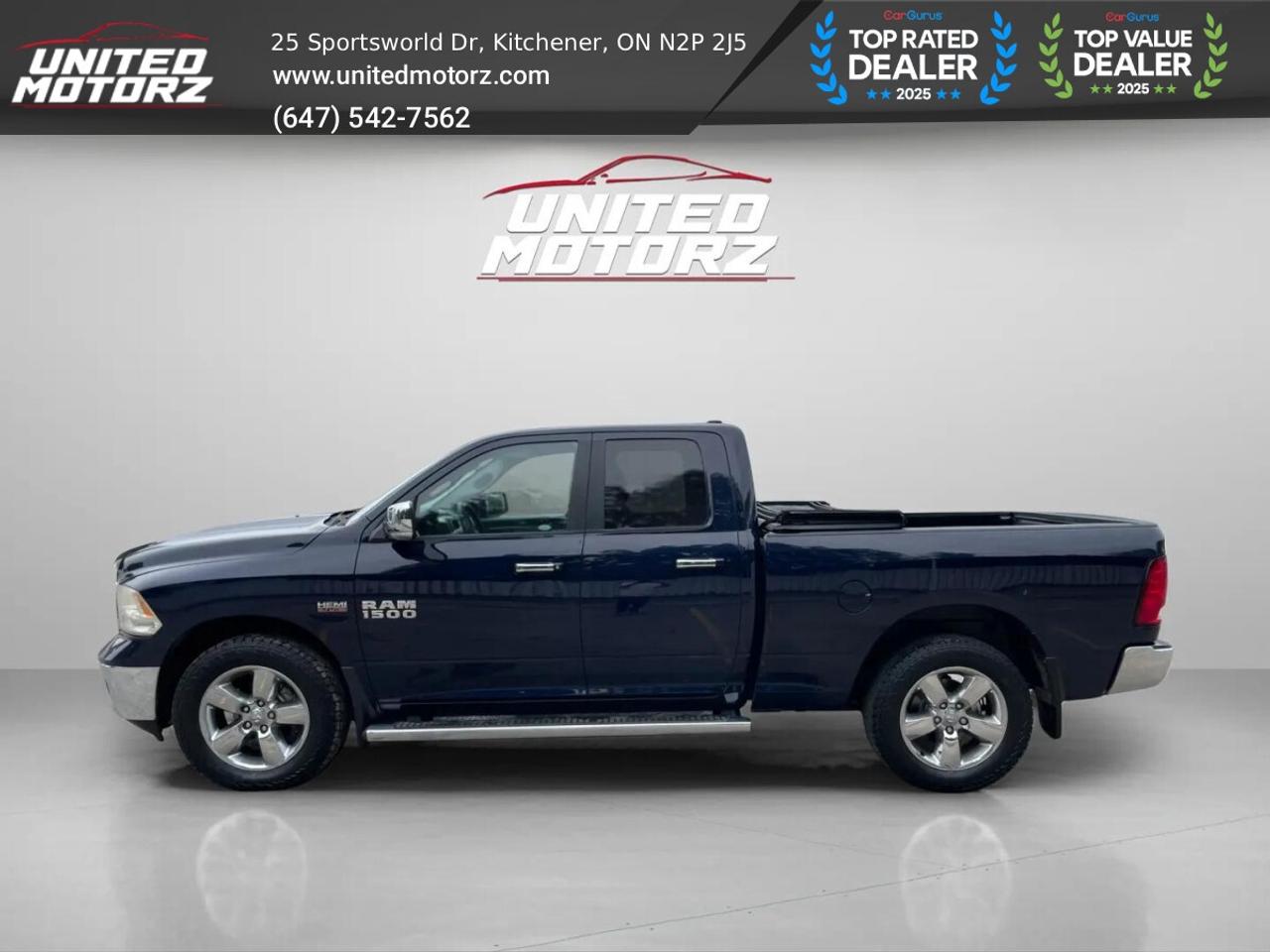 2014 RAM 1500 BIG Horn Hemi 5.7L QUAD CAB 140.5" 4WD V8~SAF Photo