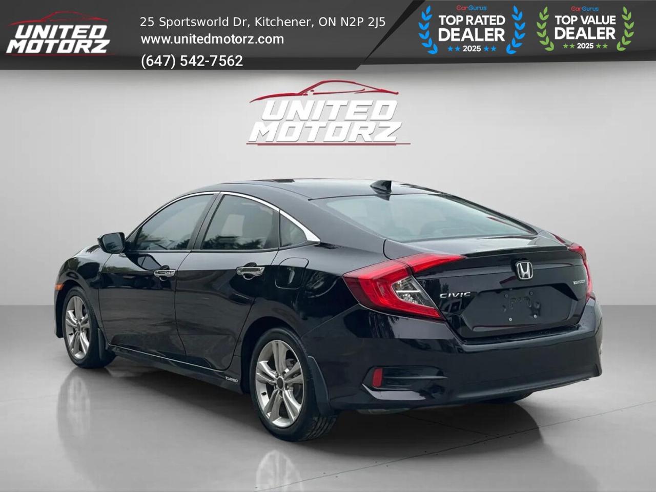 2016 Honda Civic CVT Touring FWD 1.5L~SAFETY CERTIFIED~ Photo