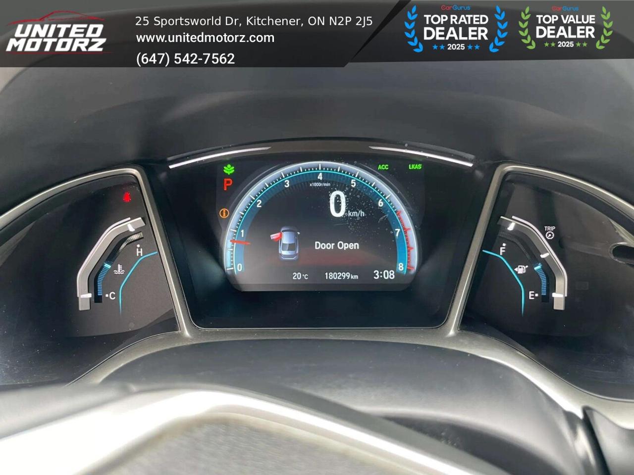 2016 Honda Civic CVT Touring FWD 1.5L~SAFETY CERTIFIED~ Photo