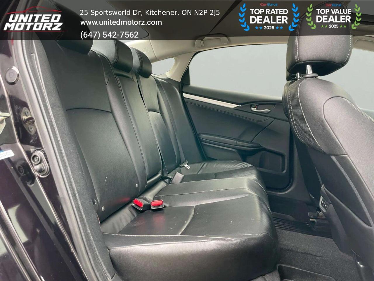 2016 Honda Civic CVT Touring FWD 1.5L~SAFETY CERTIFIED~ Photo