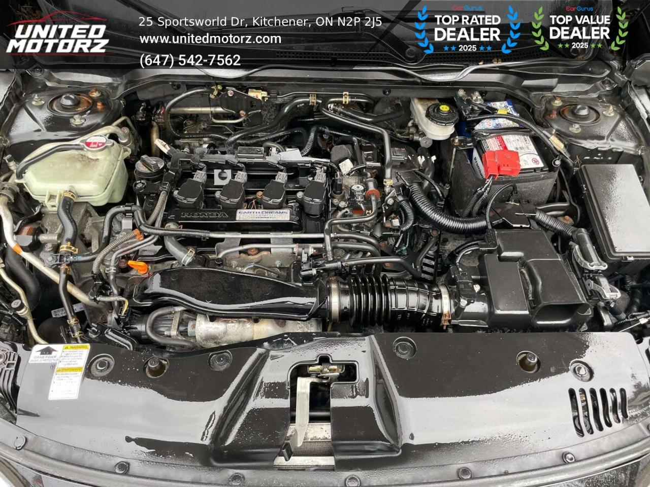 2016 Honda Civic CVT Touring FWD 1.5L~SAFETY CERTIFIED~ Photo