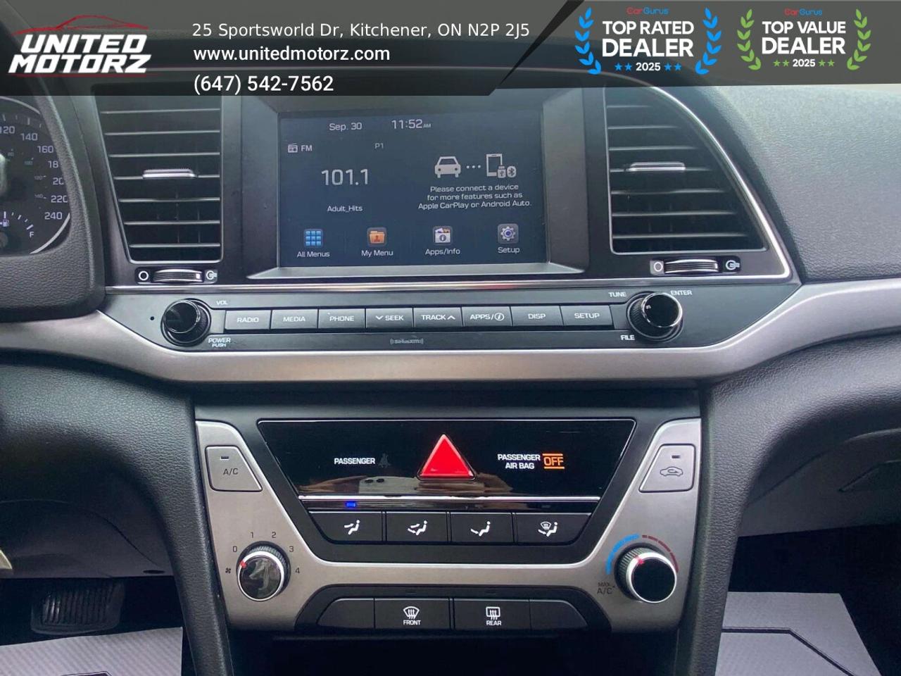 2017 Hyundai Elantra GL FWD 2.0L 4cyl~SAFETY CERTIFIED~ Photo