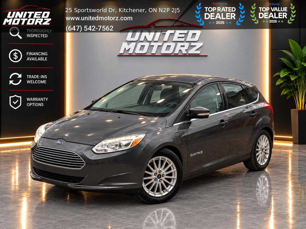 2018 Ford Focus ELECTRIC FWD~SAFETY CERTIFIED~ Photo