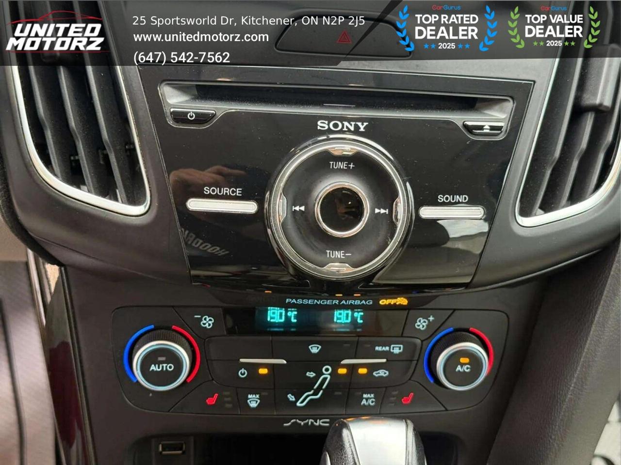 2018 Ford Focus ELECTRIC FWD~SAFETY CERTIFIED~ Photo