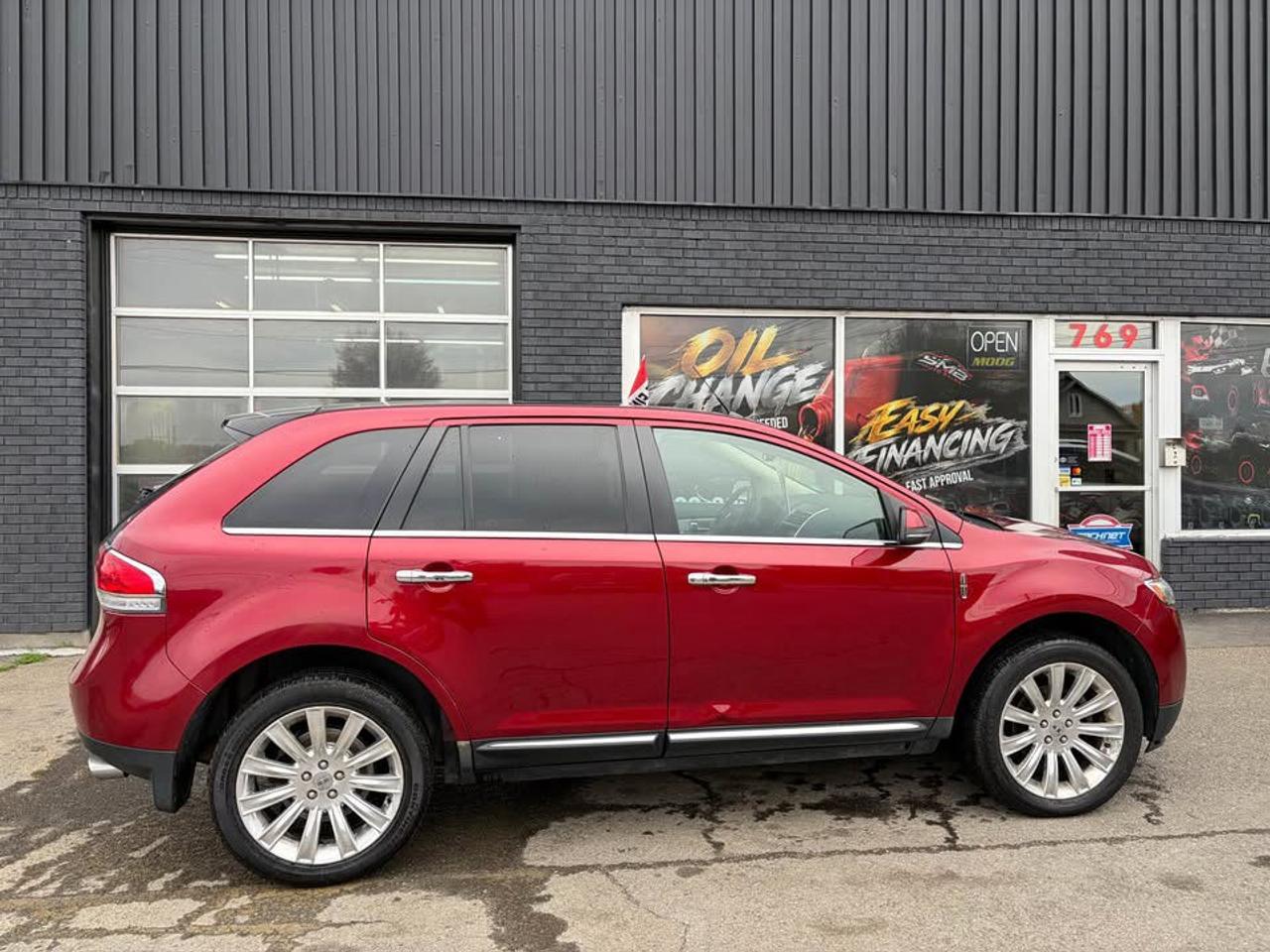 Red 2015 Lincoln MKX SUV / Crossover All-Wheel Drive Automatic