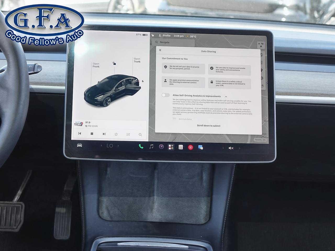 2021 Tesla Model 3 STANDARD RANGE PLUS, RWD, NAVIGATION, REARVIEW CAM Photo15