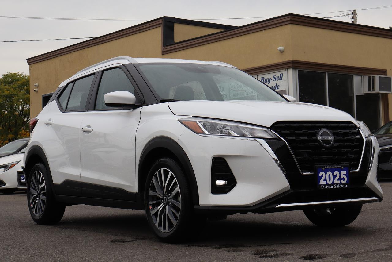 White 2025 Nissan Kicks SUV / Crossover Front-Wheel Drive Continuously Variable Transmission