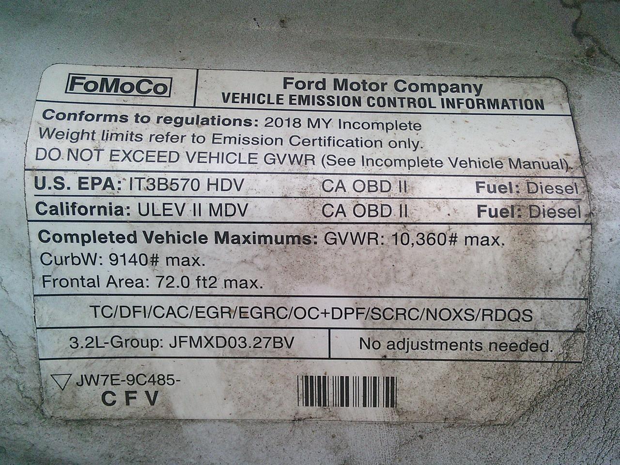 2018 Ford Transit T-350 178" DRW Photo