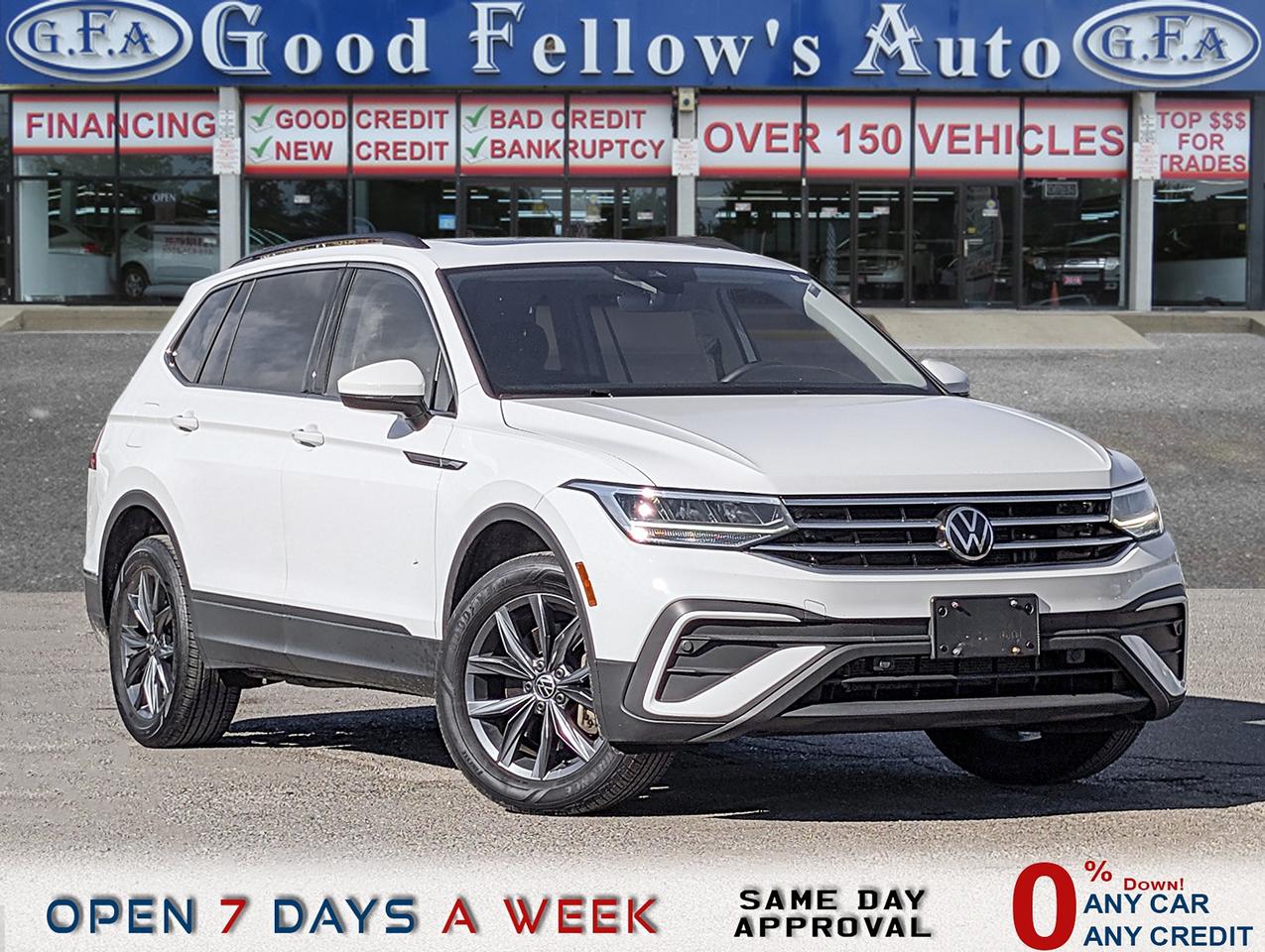 White 2022 Volkswagen Tiguan SUV / Crossover Automatic