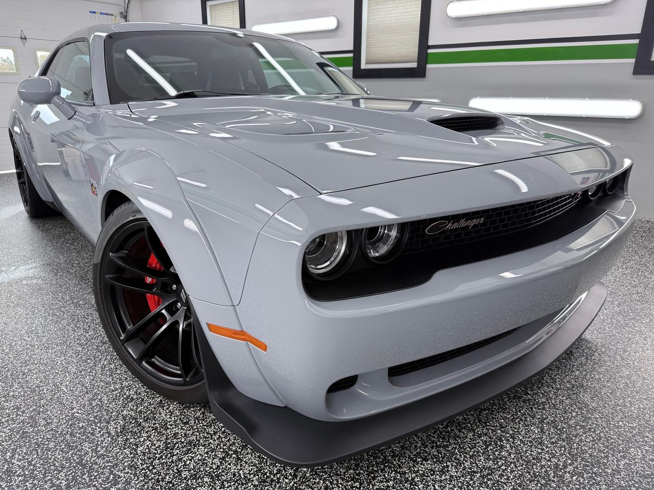 Gray 2022 Dodge Challenger Coupe Rear-Wheel Drive Automatic