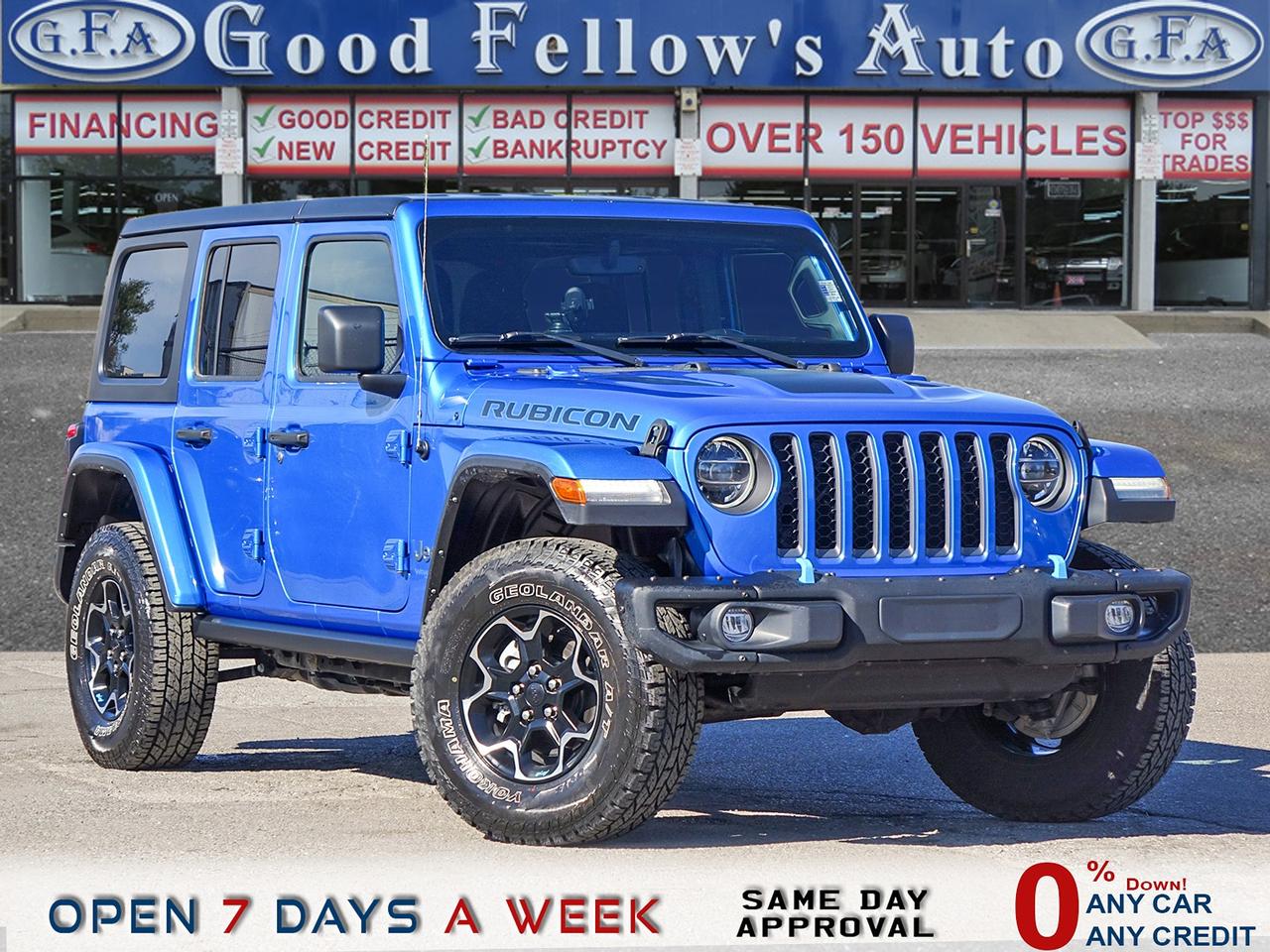 2022 Jeep Wrangler UNLIMITED RUBICON MODEL, 4X4, HYBRID, REARVIEW CAM