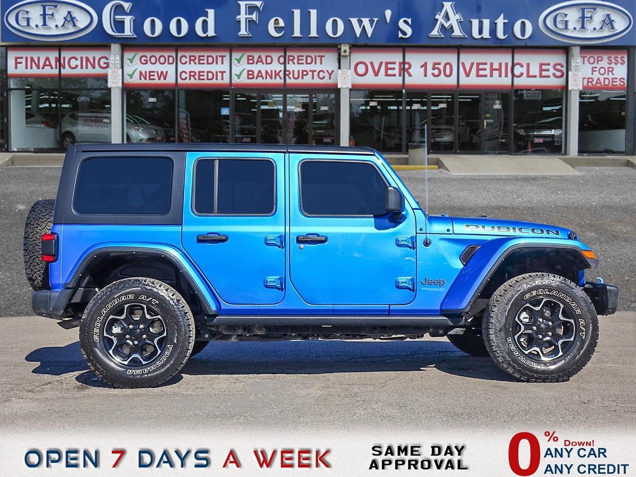 2022 Jeep Wrangler UNLIMITED RUBICON MODEL, 4X4, HYBRID, REARVIEW CAM Photo