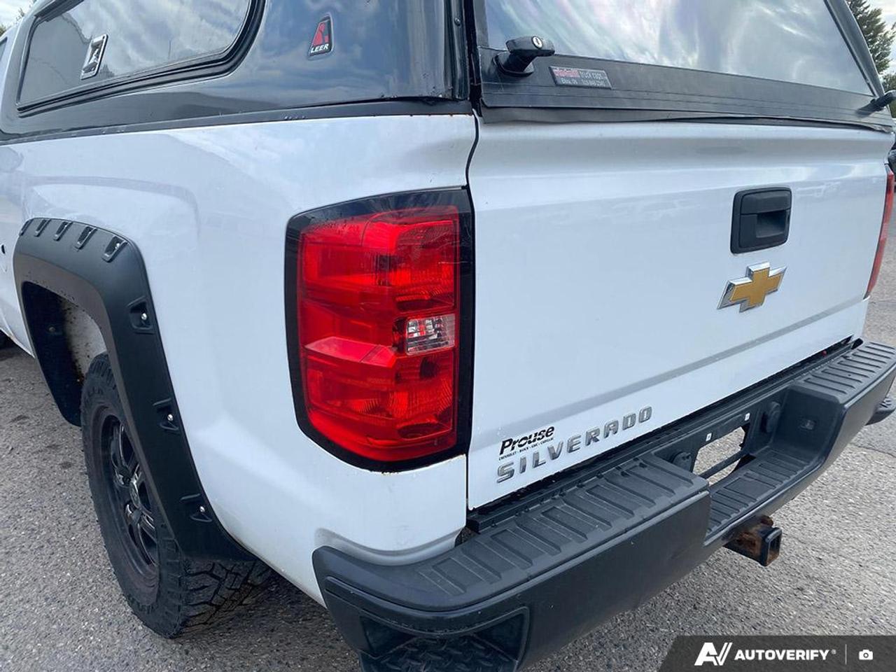 2014 Chevrolet Silverado 1500 1WT AS-TRADED | 4X2 | 4.3L 6-CYL | UTILITY TRUCK CAP Photo
