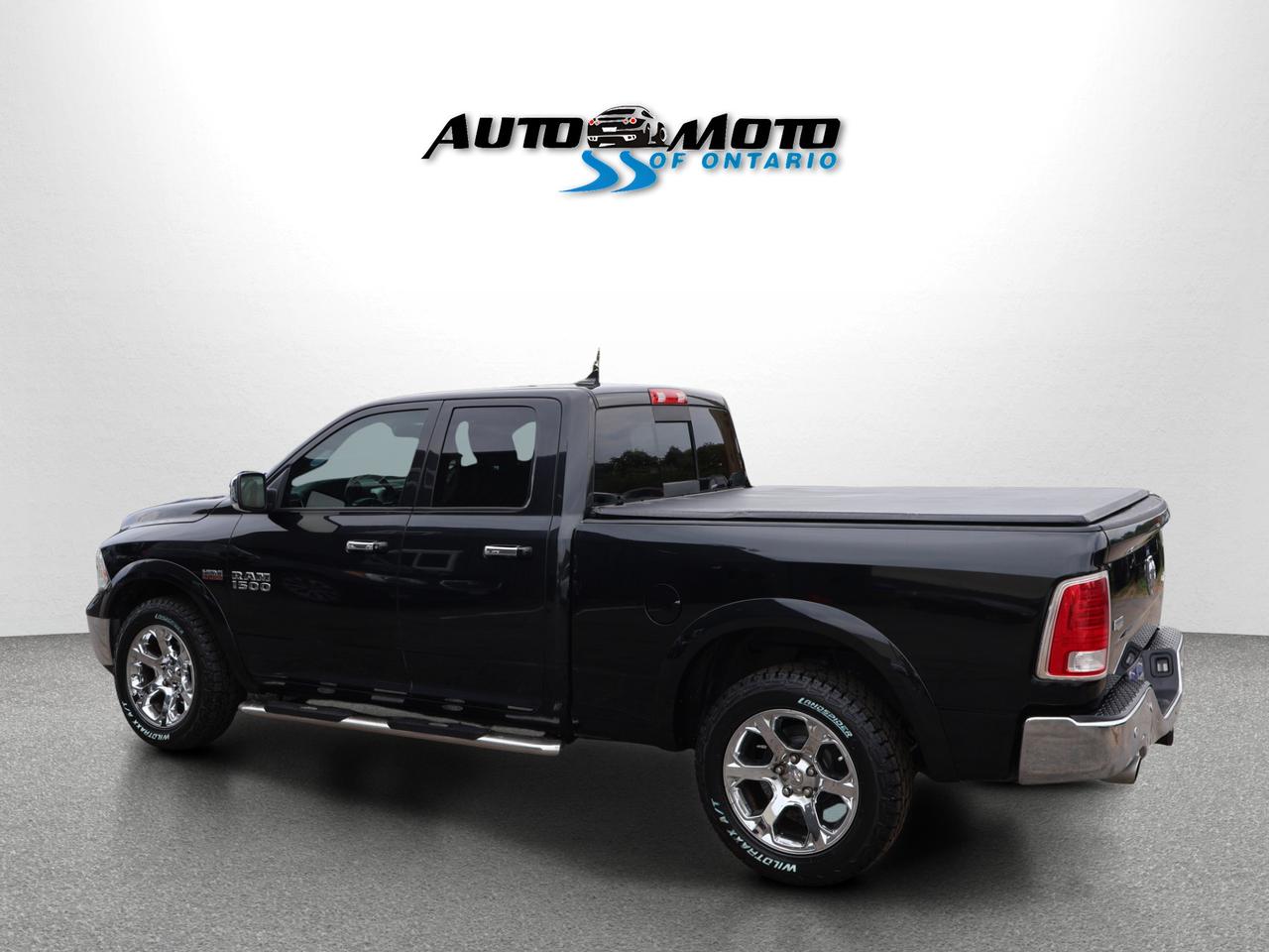 2018 RAM 1500 HIMI LARAMIE 4WD CAMERA BLUETOOTH LEATHER HEATED SEATS CRUISE ALLOYS Photo