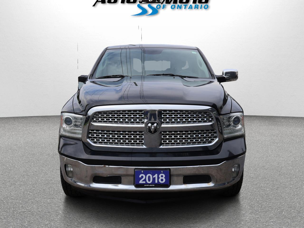 2018 RAM 1500 HIMI LARAMIE 4WD CAMERA BLUETOOTH LEATHER HEATED SEATS CRUISE ALLOYS Photo1