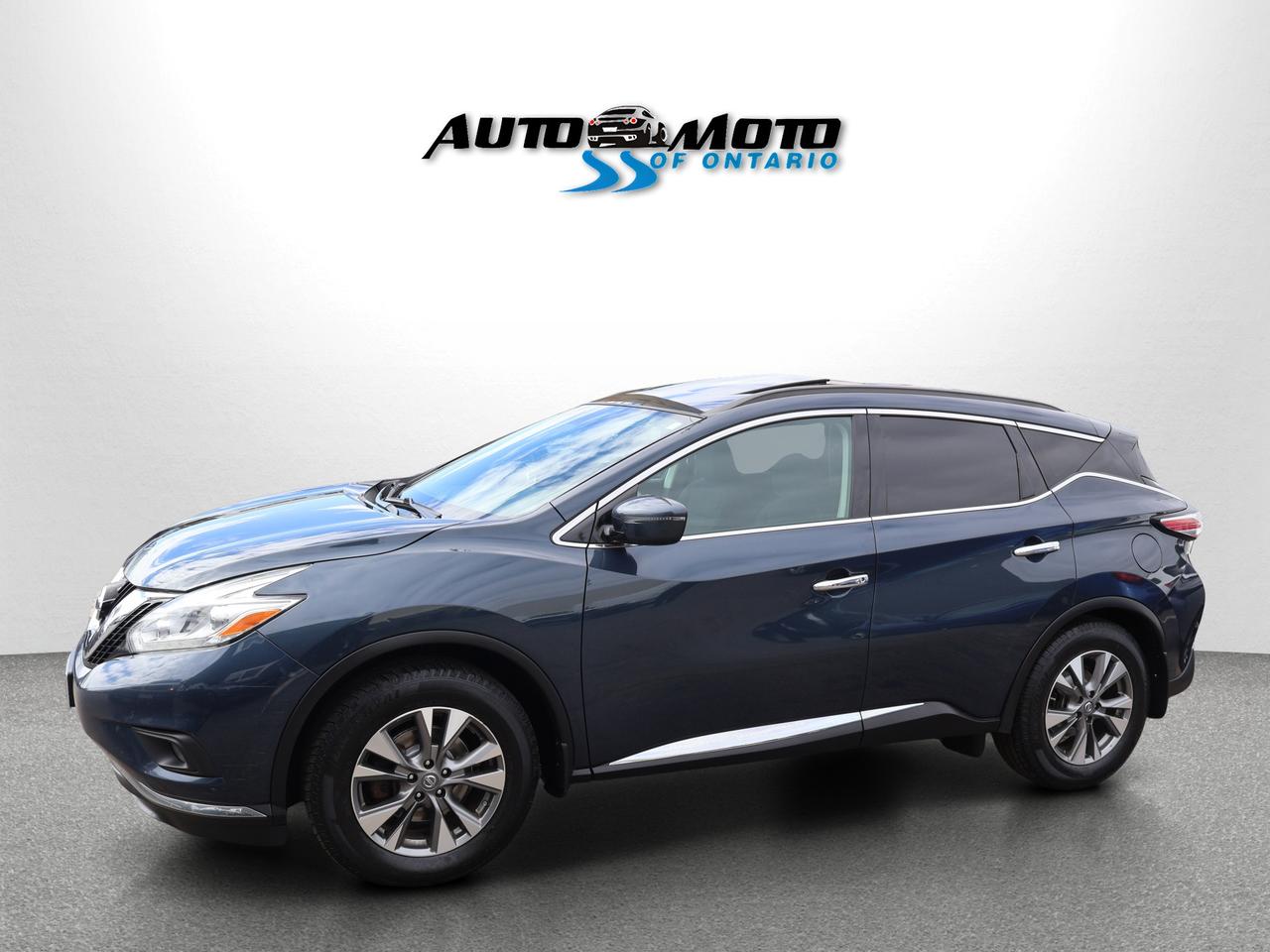 2017 Nissan Murano SV AWD CERTIFIED *ACCIDENT FREE*SERVICE RECORDS* CAMERA BLUETOOTH HEATED SEATS PANO ROOF CRUISE ALLOYS Photo
